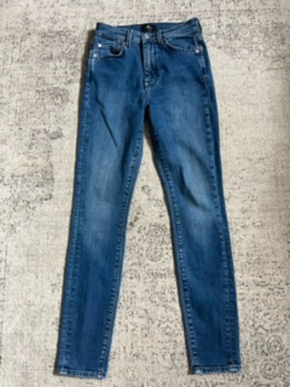 🧡3/$15 7 For All Mankind High Waist Skinny 25